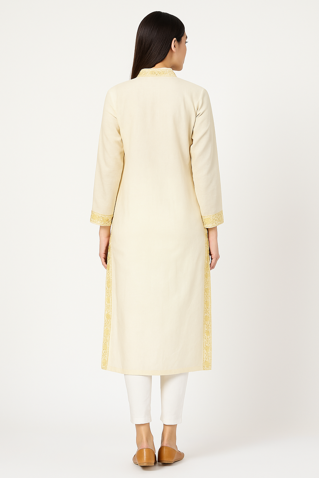 Kashmir Gallery Kashmiri Kurti for Women Cotton Kurti with Embroidery
