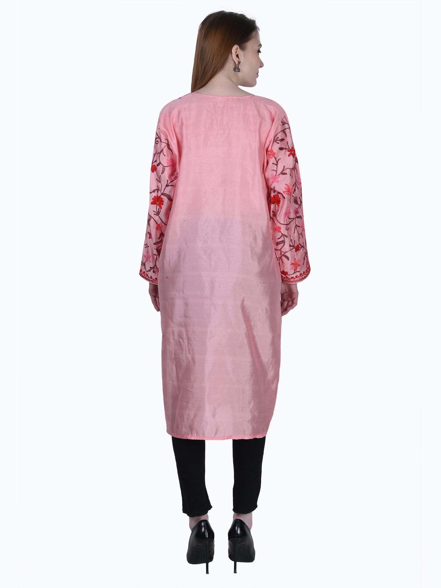 Kashmir Gallery Kashmiri Kurti for Women Cotton Kurti with Embrith Charming Embroidery