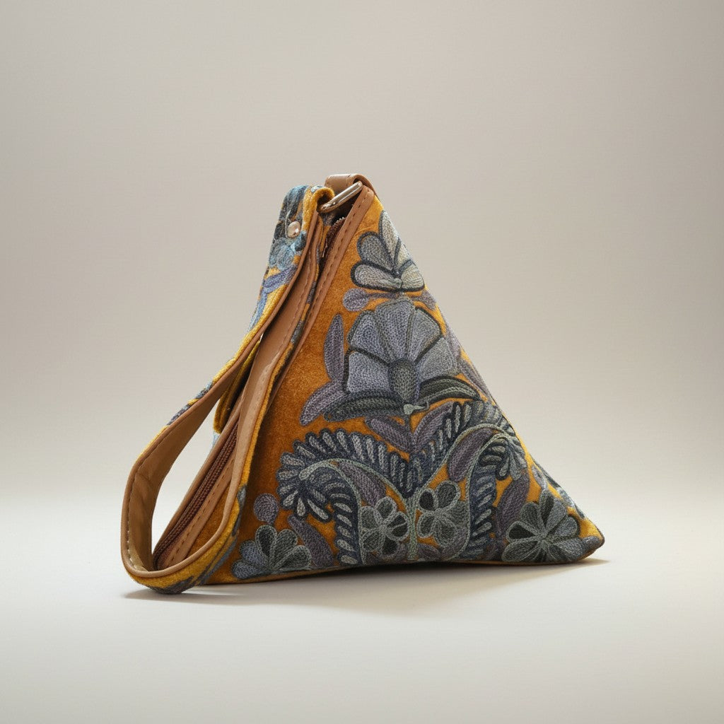 Kashmiri Potli bags for women - Golden