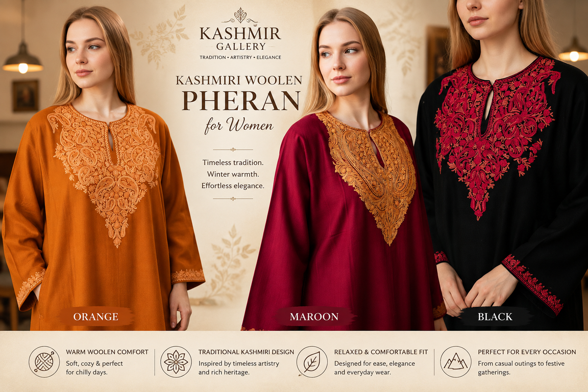 Kashmiri woolen pheran