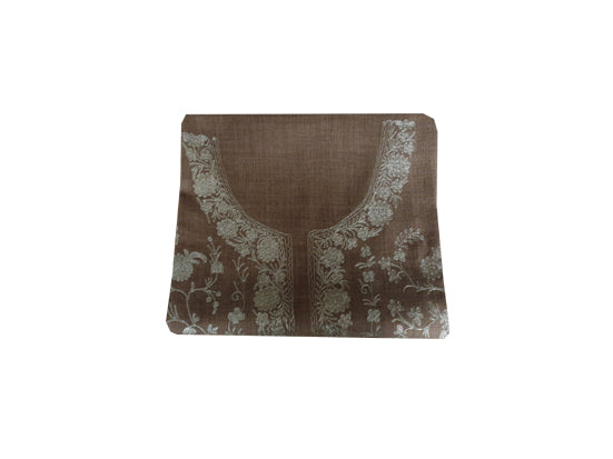 Women Woolen Kashmiri Suits Semi Pashmina (Grey-1)