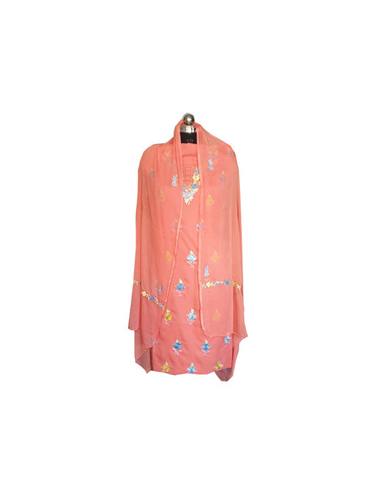 Women Cotton Suits with Kashmiri Embroidery Unstitched Dress Material Salwar Suits