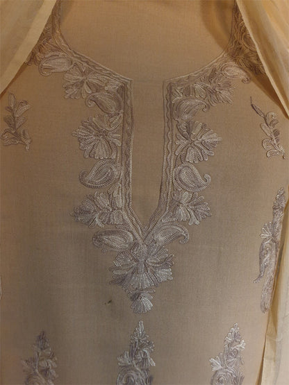 Women Cotton Suits with Kashmiri Embroidery Unstitched Dress Material Salwar Suits