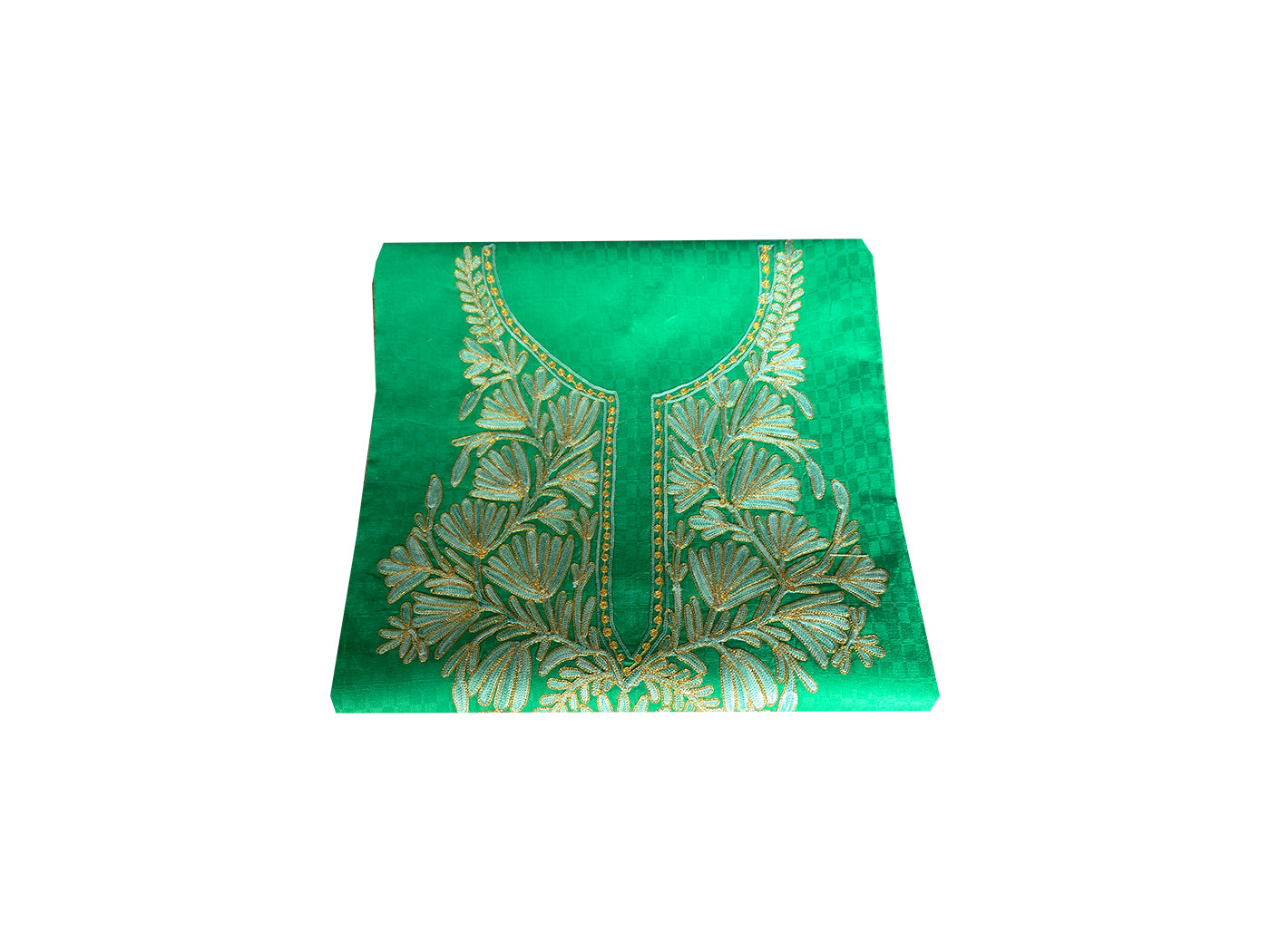 Women Cotton Suits with Kashmiri Embroidery Salwar Suits -green