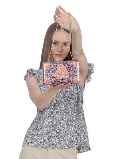 Paper Mache Clutch for Women