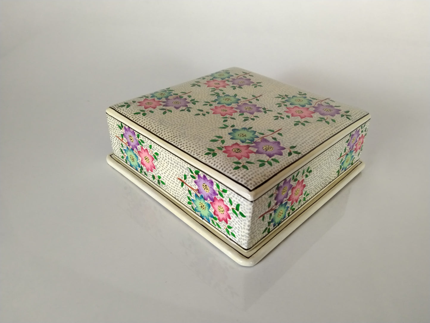 Kashmiri Paper Mache Handicrafts Wooden Coasters for Tea|Coffee|Cold Drink|Table Dining and Gifts Sets of 6 Coasters