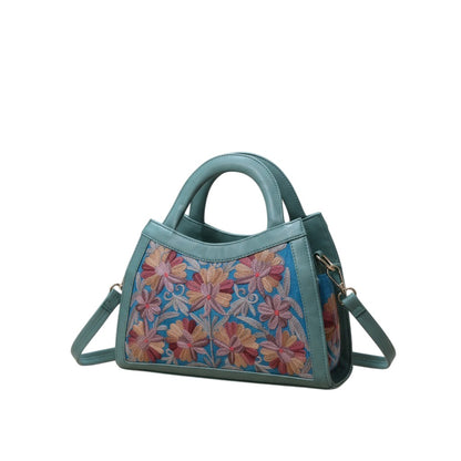 Women Hand Bag | Sling | With Kashmiri Embroidery - Blue