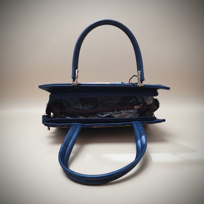 Women Hand Bag | Sling | With Kashmiri Embroidery - Blue