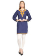 Kashmir Gallery Kashmiri Kurti for Women Cotton Kurti with Embroidery Long A Line Kurtis with Charming Embroidery