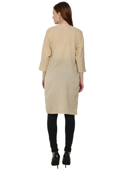 Kashmir Gallery Kashmiri Kurti for Women Cotton Kurti with Embrith Charming Embroidery
