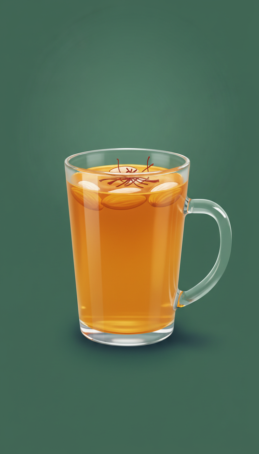 Saffron-Infused Gourmet Kahwa Tea Blend
