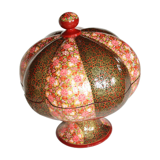 Paper Mache- Colorful 24 inch Fruit Bowl for Home and Kitchen.