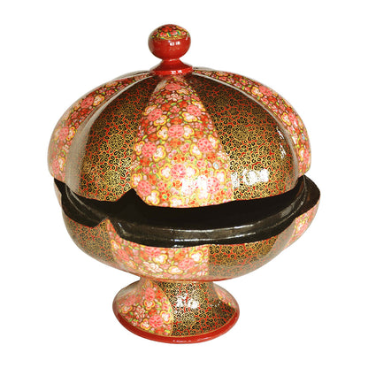 Paper Mache- Colorful 24 inch Fruit Bowl for Home and Kitchen.