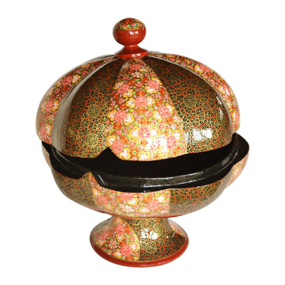 Paper Mache- Colorful 24 inch Fruit Bowl for Home and Kitchen.