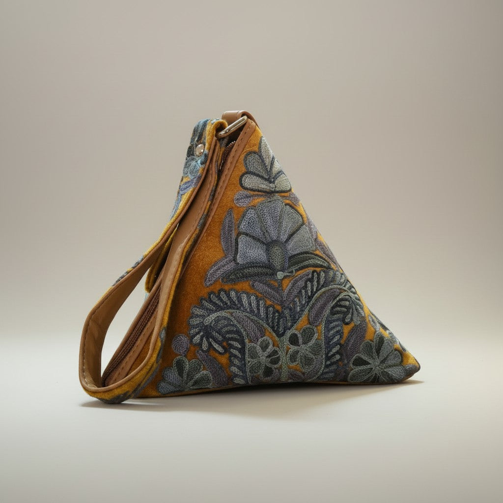 Kashmiri Potli bags for women - Golden