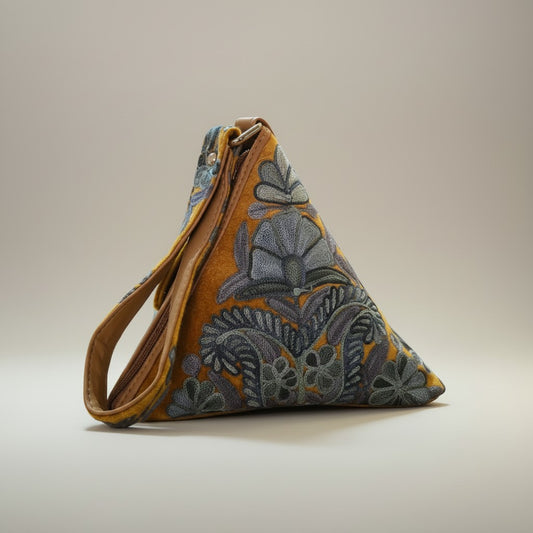Kashmiri Potli bags for women - Golden