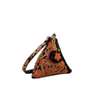 Kashmiri Potli bags for women - Black