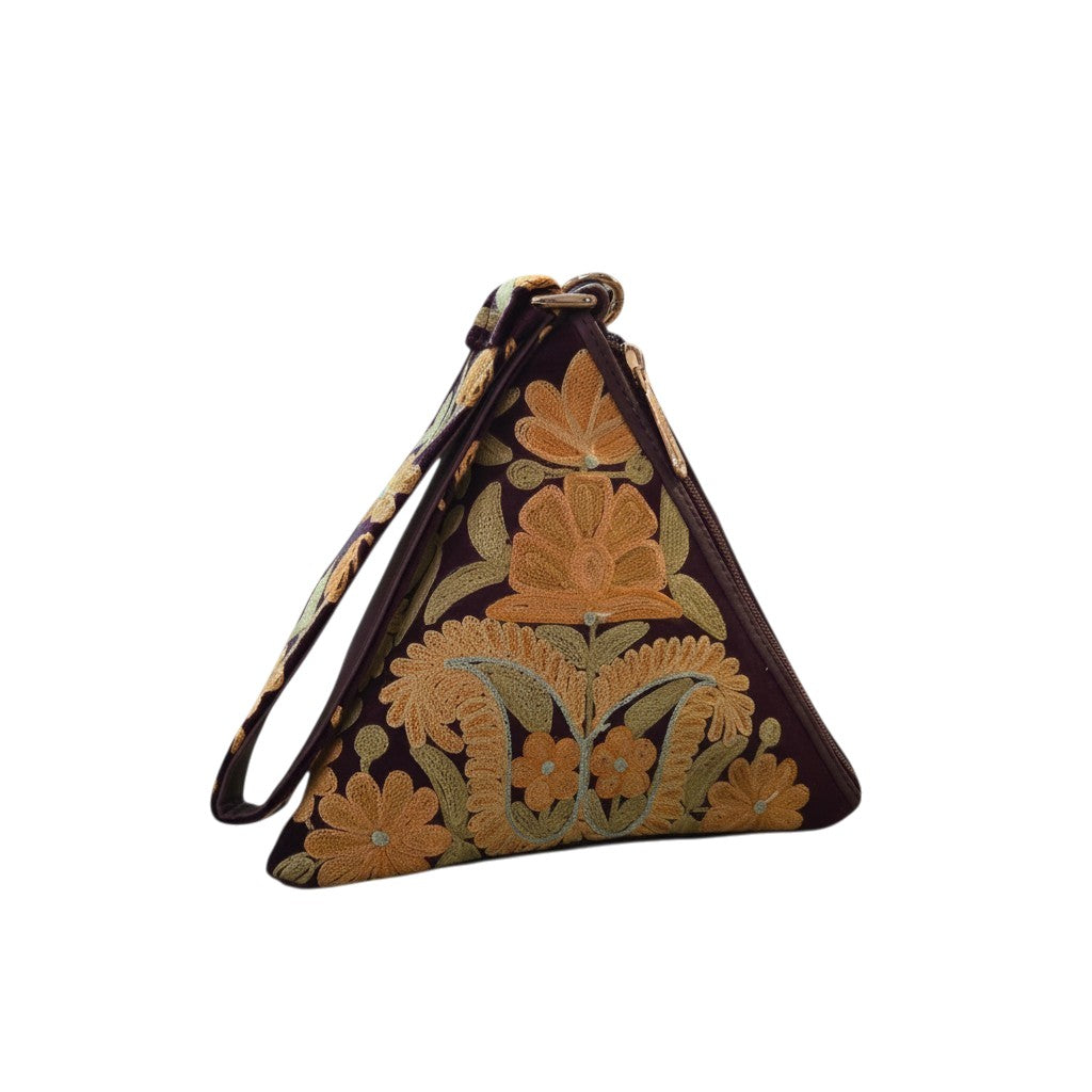 Kashmiri Potli bags for women - Brown