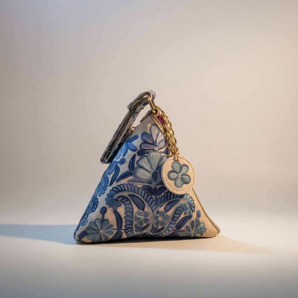 Kashmiri potli bags for women - OffWhite
