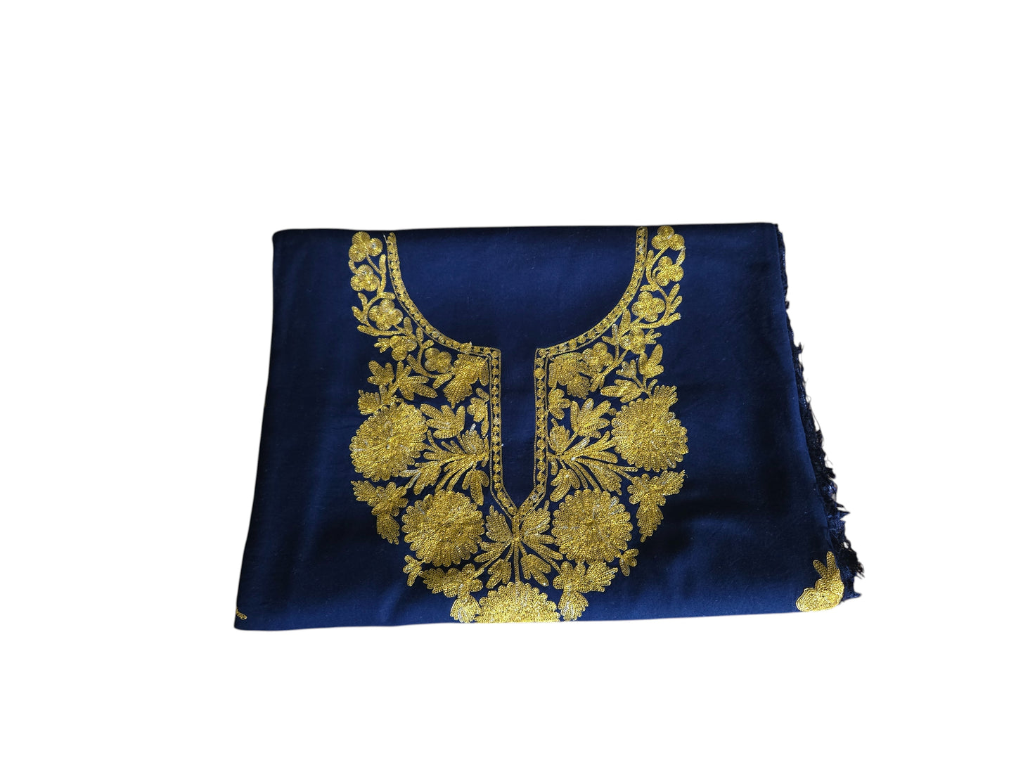 Women Cotton Suits with Kashmiri Embroidery Salwar Suits -blue2