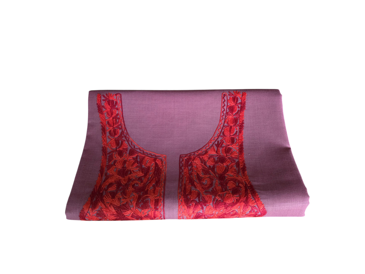 Women Cotton Suits with Kashmiri Embroidery Salwar Suits -rani pink